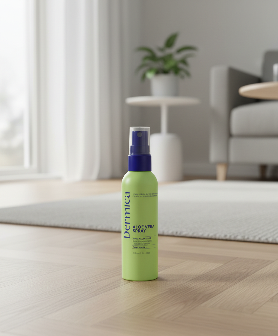 Dermica 98 % aloe vera spray 150 ml kjøp hos Apotek 1