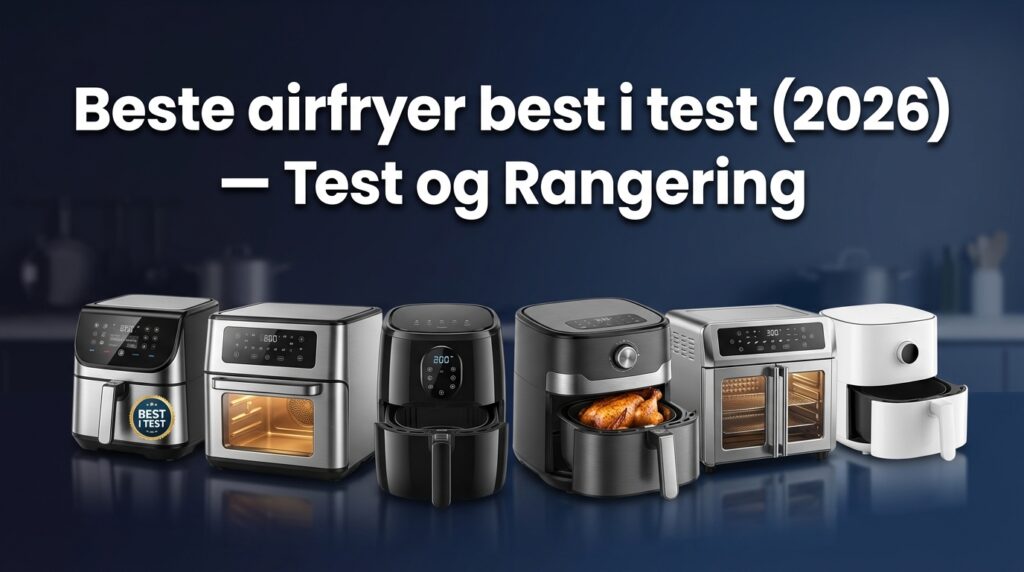 Beste airfryer best i test (2026) — Test og Rangering