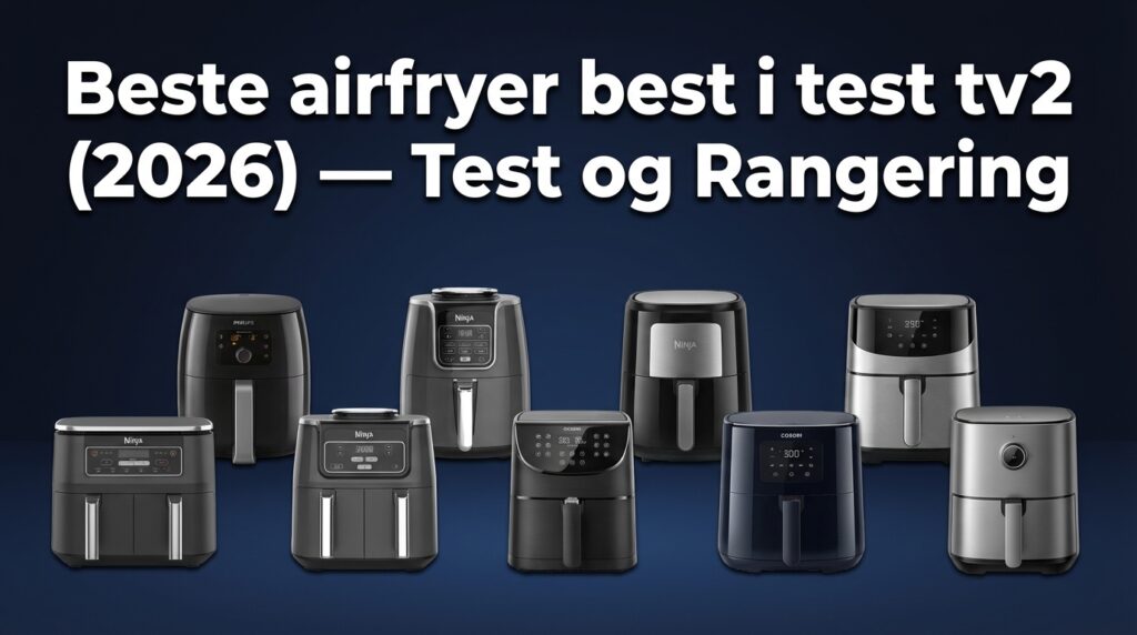 Beste airfryer best i test tv2 (2026) — Test og Rangering
