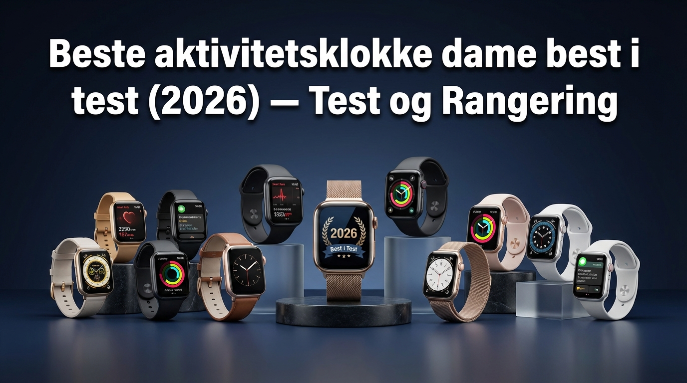 Beste aktivitetsklokke dame best i test (2026) — Test og Rangering