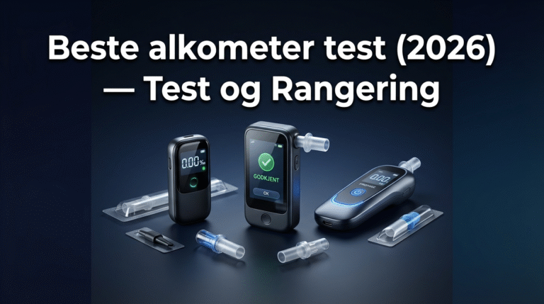 Beste alkometer test (2026) — Test og Rangering