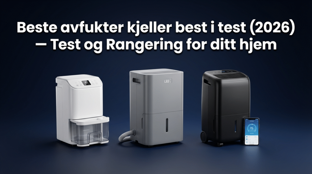 Beste avfukter kjeller best i test (2026) — Test og Rangering for ditt hjem