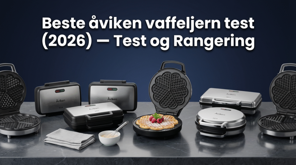 Beste åviken vaffeljern test (2026) — Test og Rangering