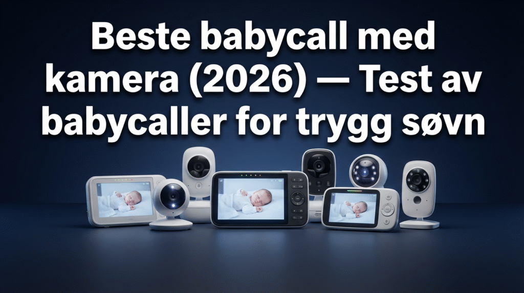 Beste babycall med kamera (2026) — Test av babycaller for trygg søvn