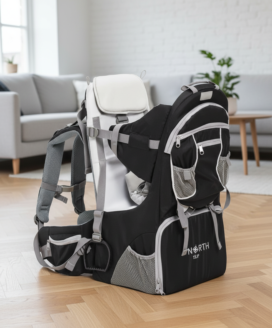 North 13.5 Adventure Plus Bæremeis, Black - Bæremeiser