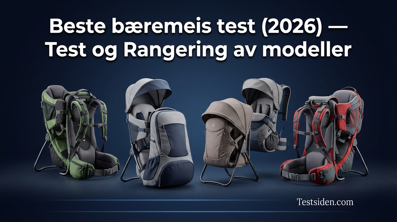 Beste bæremeis test (2026) — Test og Rangering av modeller