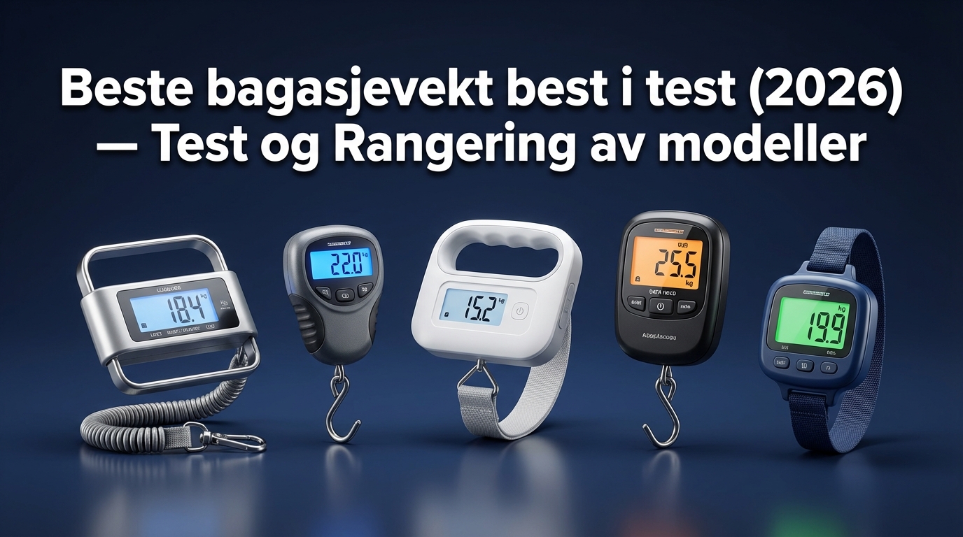 Beste bagasjevekt best i test (2026) — Test og Rangering av modeller