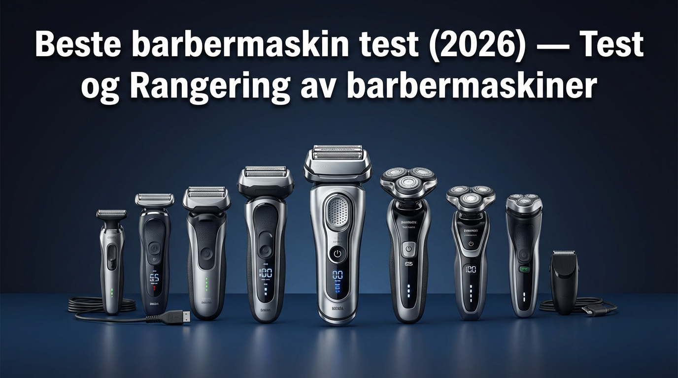 Beste barbermaskin test (2026) — Test og Rangering av barbermaskiner