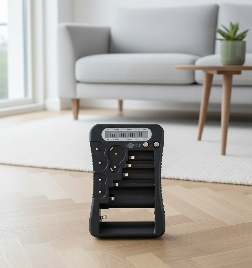 goobay Batteritester Med Lcd-Display