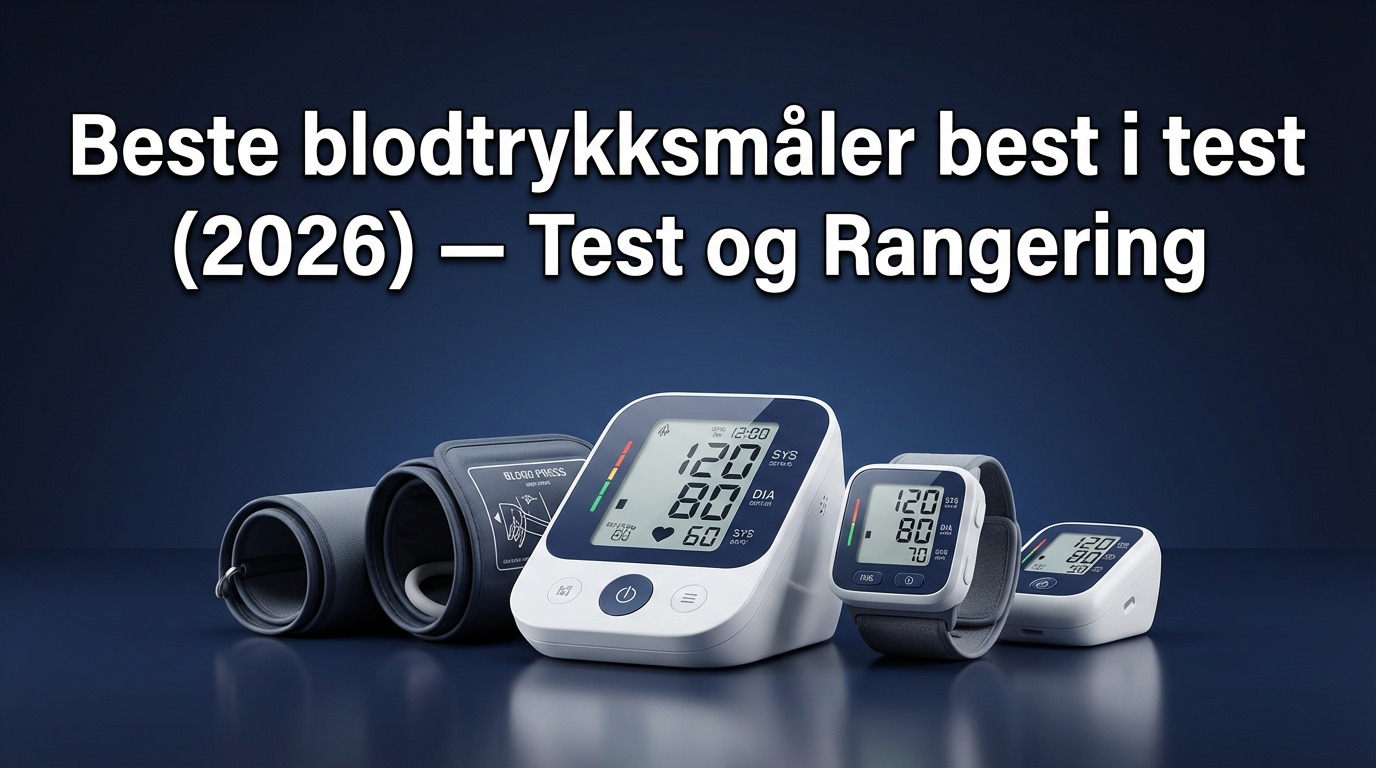 Beste blodtrykksmåler best i test (2026) — Test og Rangering