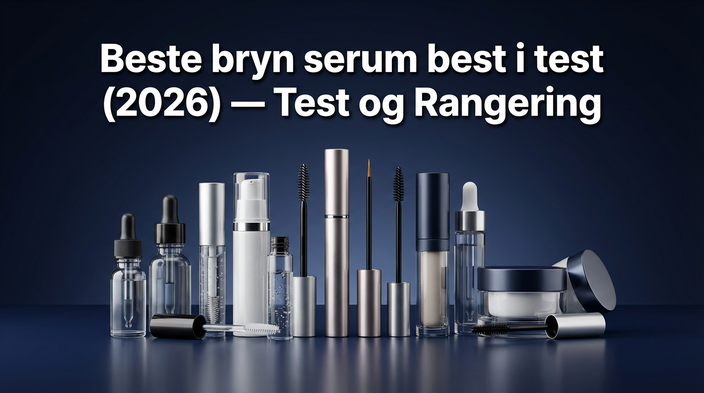 Beste bryn serum best i test (2026) — Test og Rangering