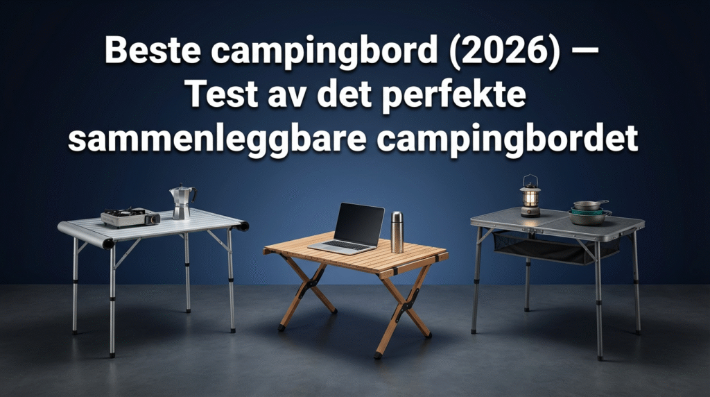 Beste campingbord (2026) — Test av det perfekte sammenleggbare campingbordet