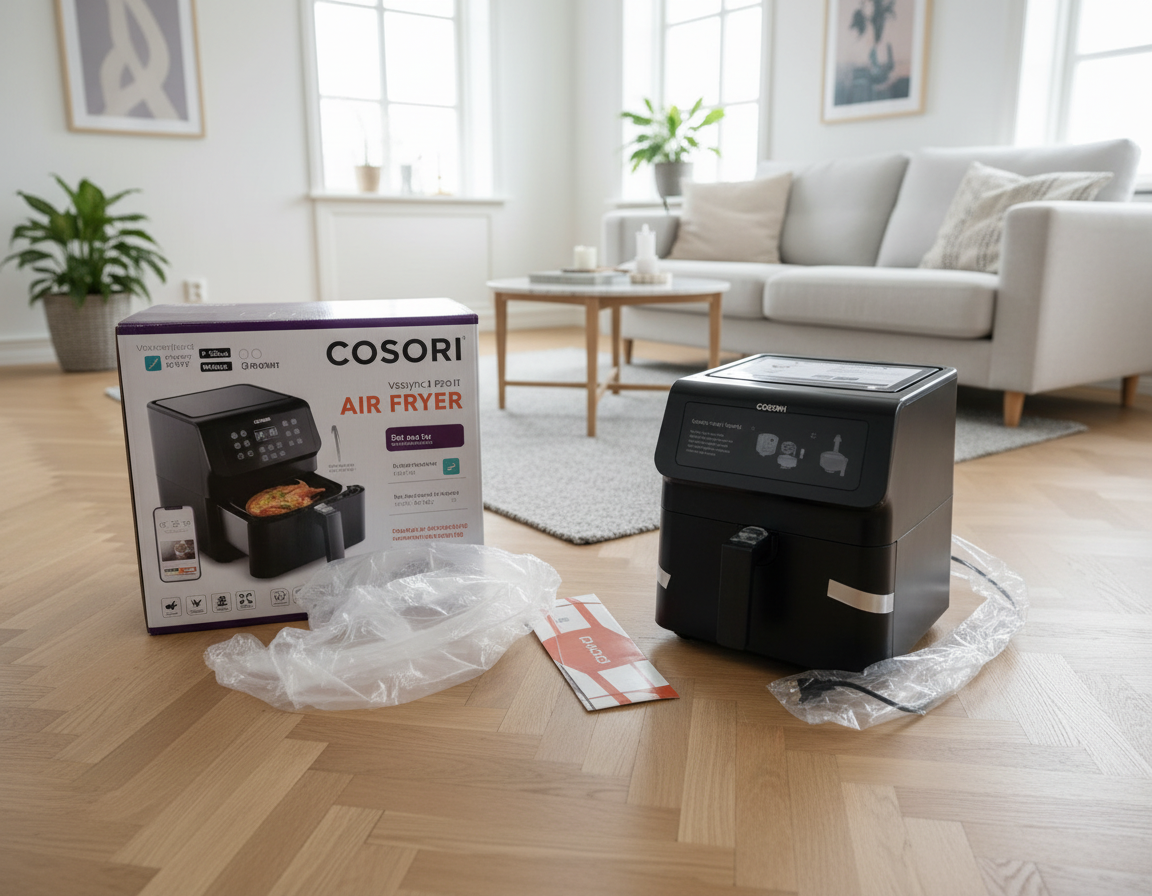 Cosori Vesync Pro Ii Smart Air Fryer 5.8 Qt Black With Alexa Google