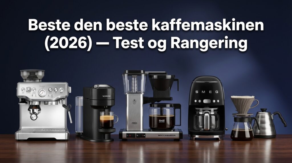 Beste den beste kaffemaskinen (2026) — Test og Rangering