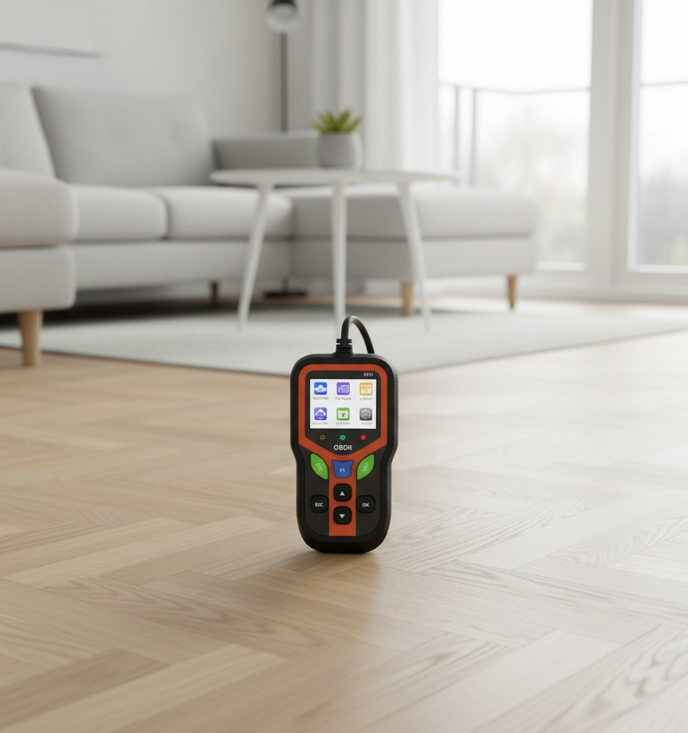 V321 OBD2 bilfeilsøkingsskanner med 2.4′′ fargeskjerm