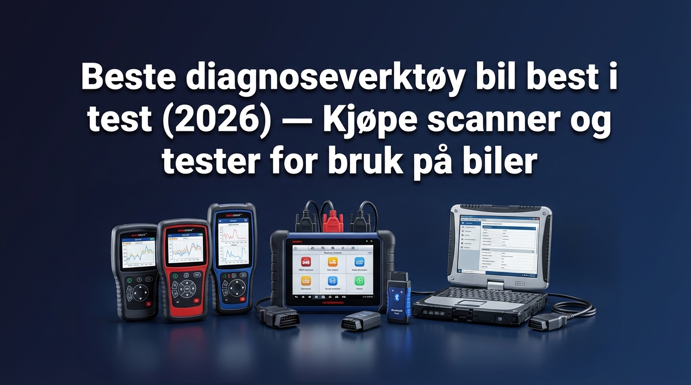Beste diagnoseverktøy bil best i test (2026) — Kjøpe scanner og tester for bruk på biler