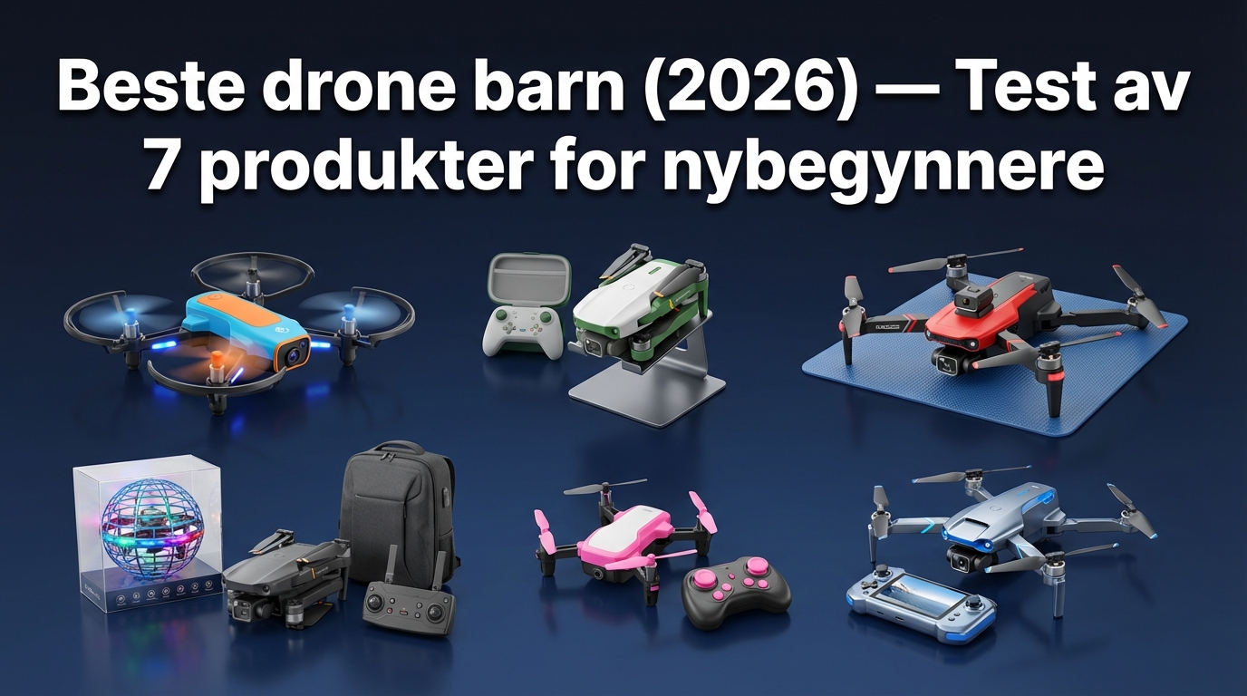 Beste drone barn (2026) — Test av 7 produkter for nybegynnere