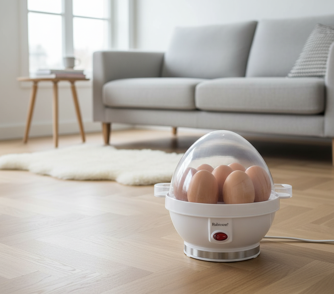 Rubicson Eggkoker Bløtkokt eller hardkokt? Lag perfekte egg hver gang