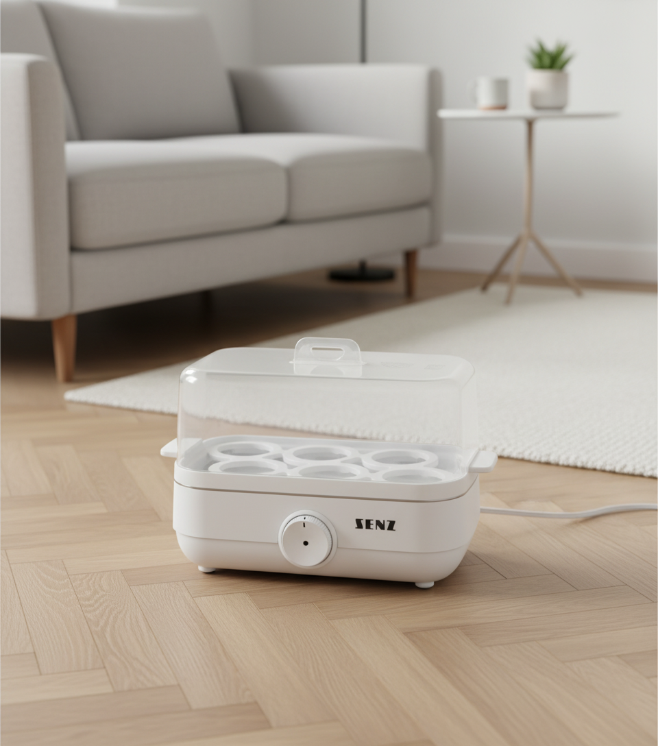 Senz eggkoker seeb1000 for 6 egg