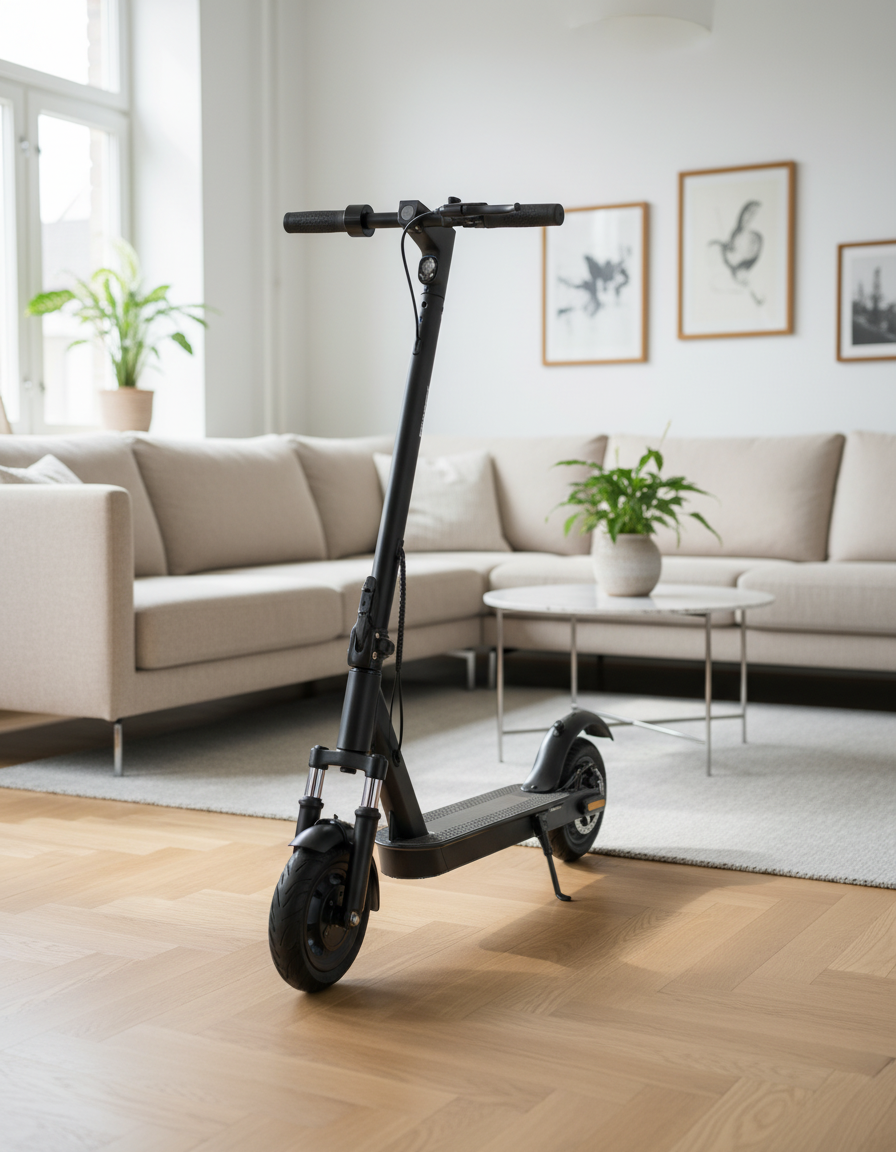 Panter Superlight - 1050w, dempet foran, 20km, lovlig og best i test - el sparkesykkel