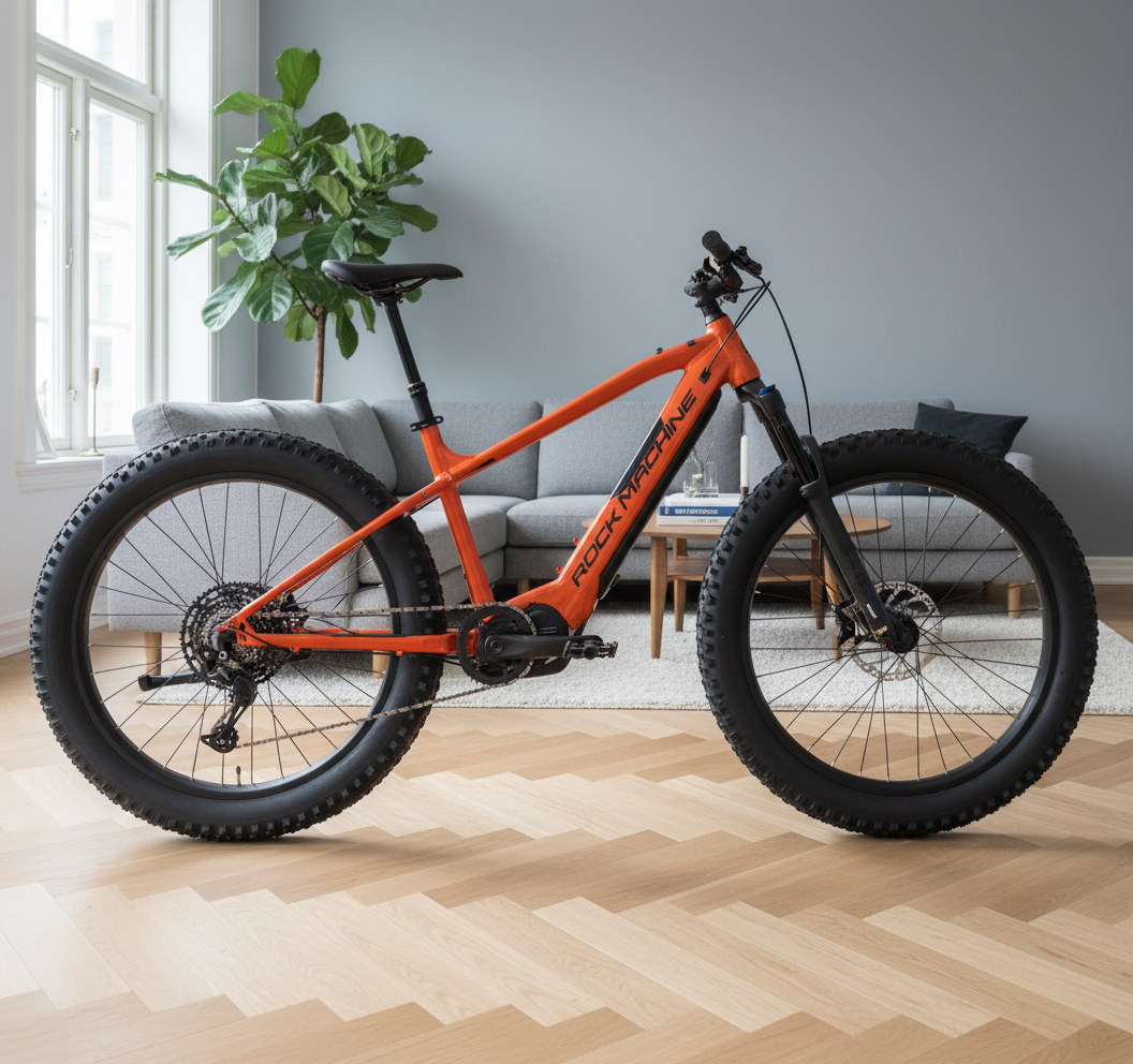 Rock Machine Vyöry e90 S elektrisk fatbike L