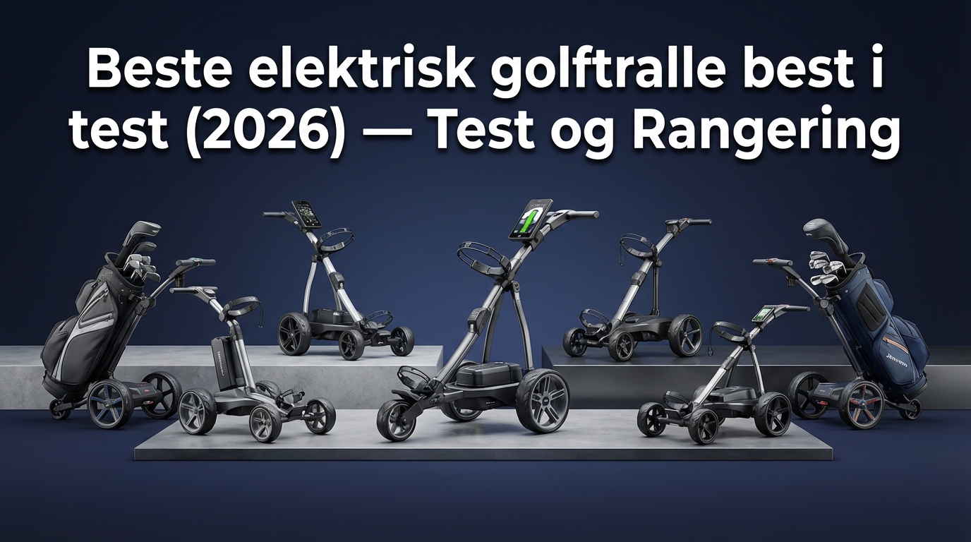 Beste elektrisk golftralle best i test (2026) — Test og Rangering