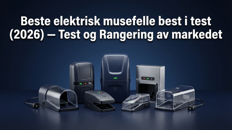 Beste elektrisk musefelle best i test (2026) — Test og Rangering av markedet