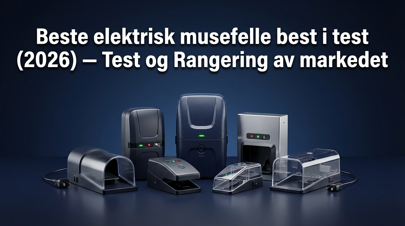 Beste elektrisk musefelle best i test (2026) — Test og Rangering av markedet