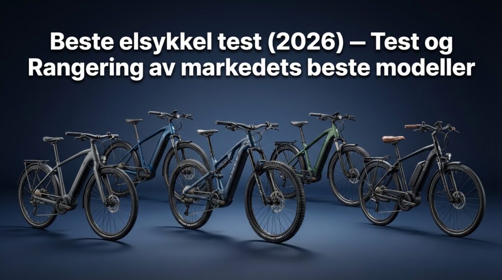 Beste elsykkel test (2026) — Test og Rangering av markedets beste modeller