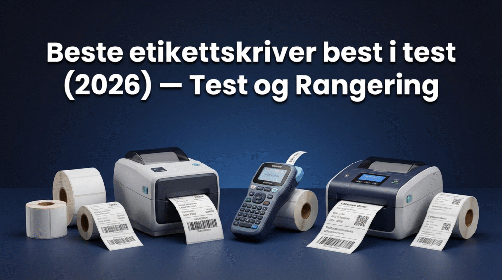 Beste etikettskriver best i test (2026) — Test og Rangering