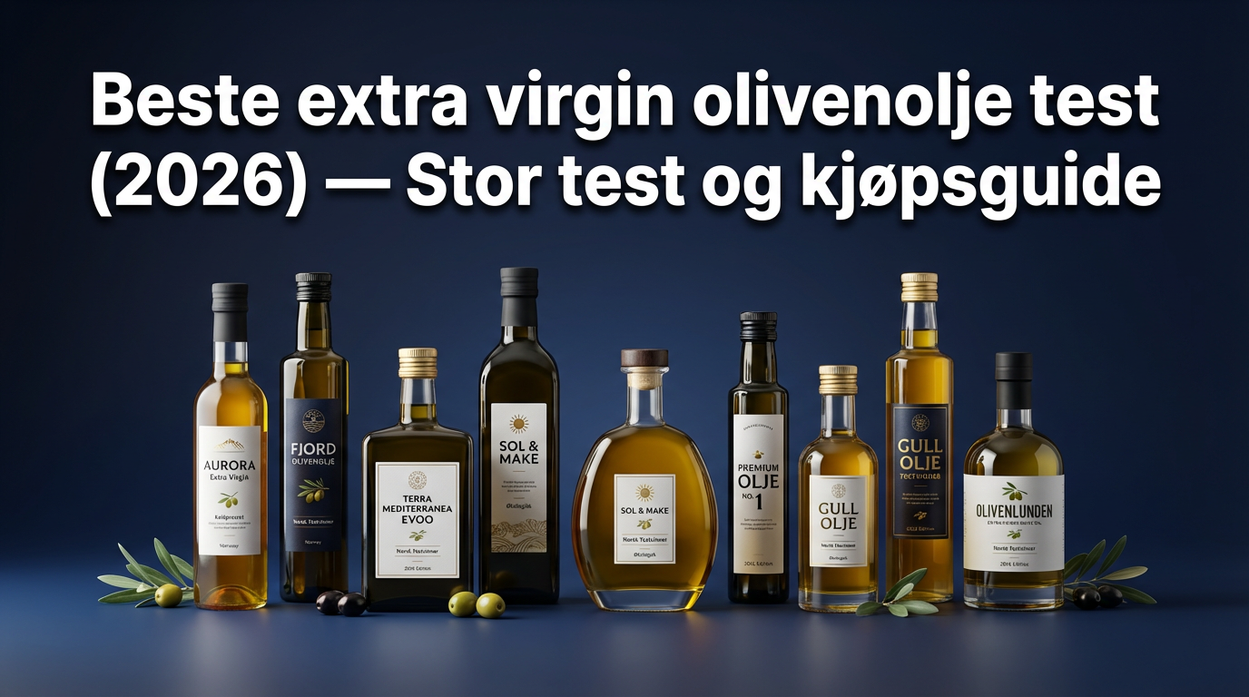 Beste extra virgin olivenolje test (2026) — Stor test og kjøpsguide