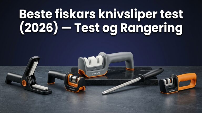 Beste fiskars knivsliper test (2026) — Test og Rangering