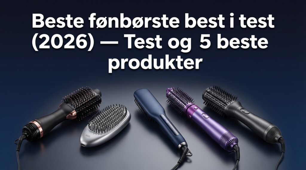 Beste fønbørste best i test (2026) — Test og 5 beste produkter