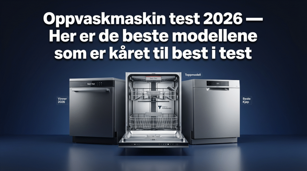 Oppvaskmaskin test 2026 — Her er de beste modellene som er kåret til best i test