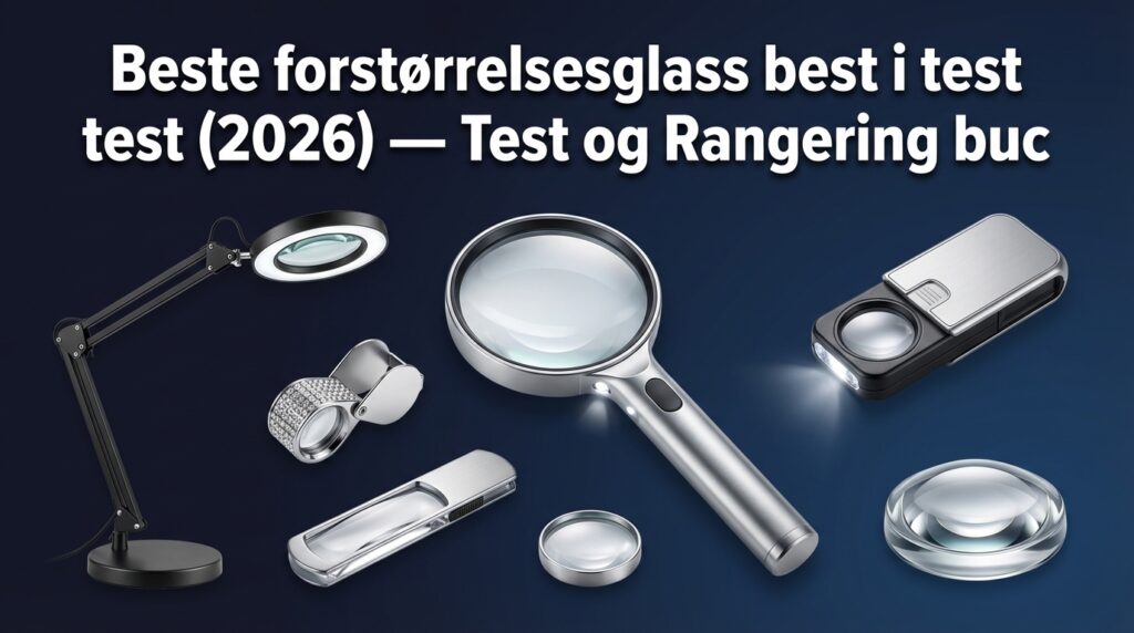 Beste forstørrelsesglass best i test (2026) — Test og Rangering