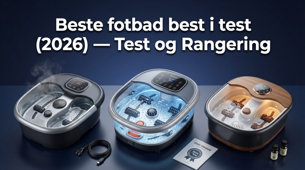 Beste fotbad best i test (2026) — Test og Rangering