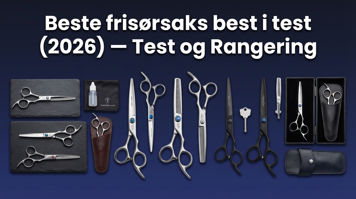 Beste frisørsaks best i test (2026) — Test og Rangering