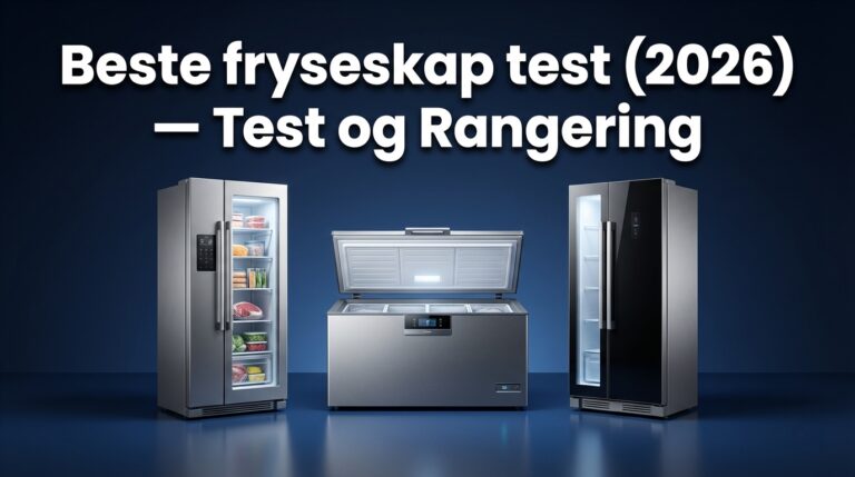 Beste fryseskap test (2026) — Test og Rangering