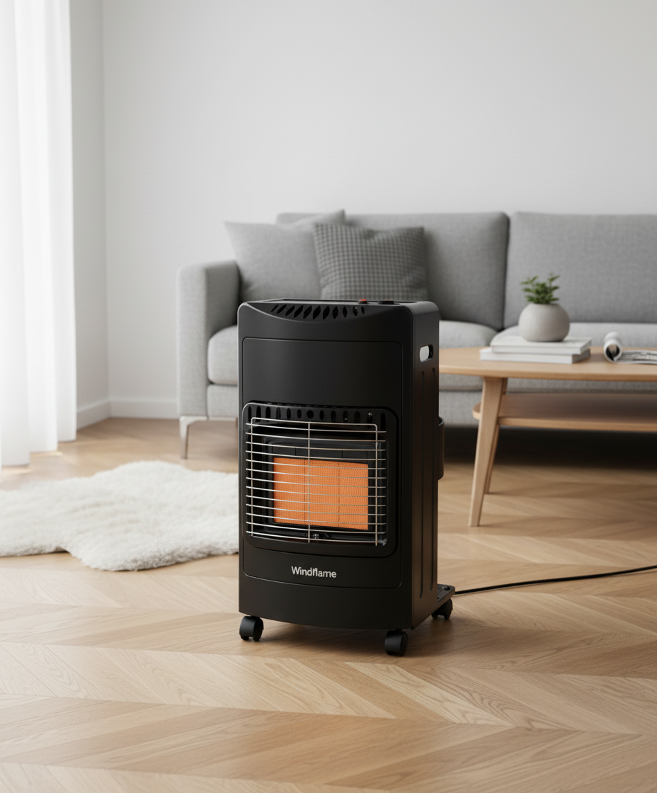 Gassovn Infravarmer Windflame