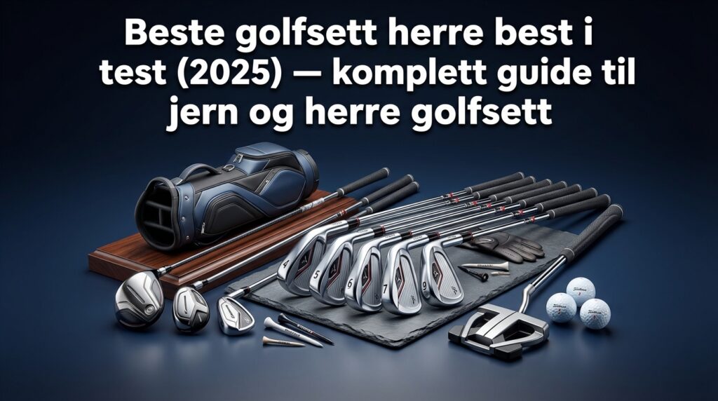 Beste golfsett herre best i test (2025) — komplett guide til jern og herre golfsett