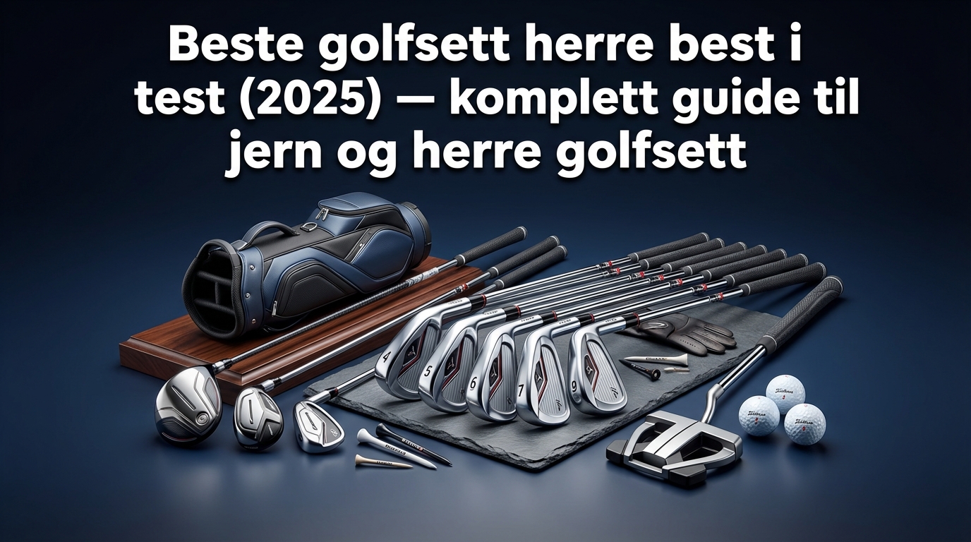 Beste golfsett herre best i test (2025) — komplett guide til jern og herre golfsett