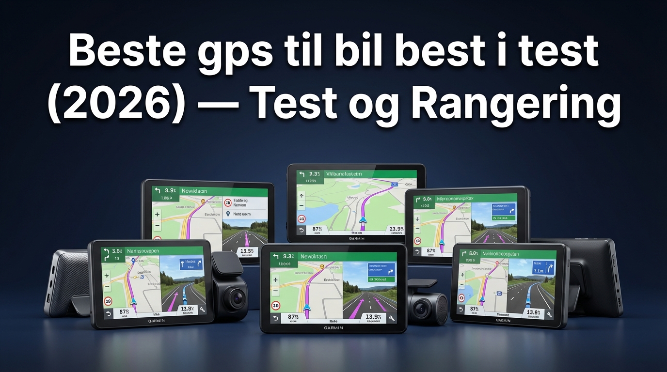 Beste gps til bil best i test (2026) — Test og Rangering