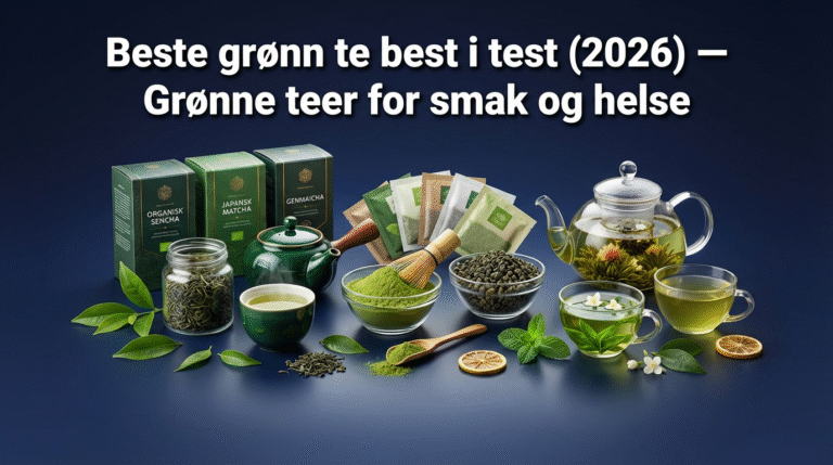 Beste grønn te best i test (2026) — Grønne teer for smak og helse