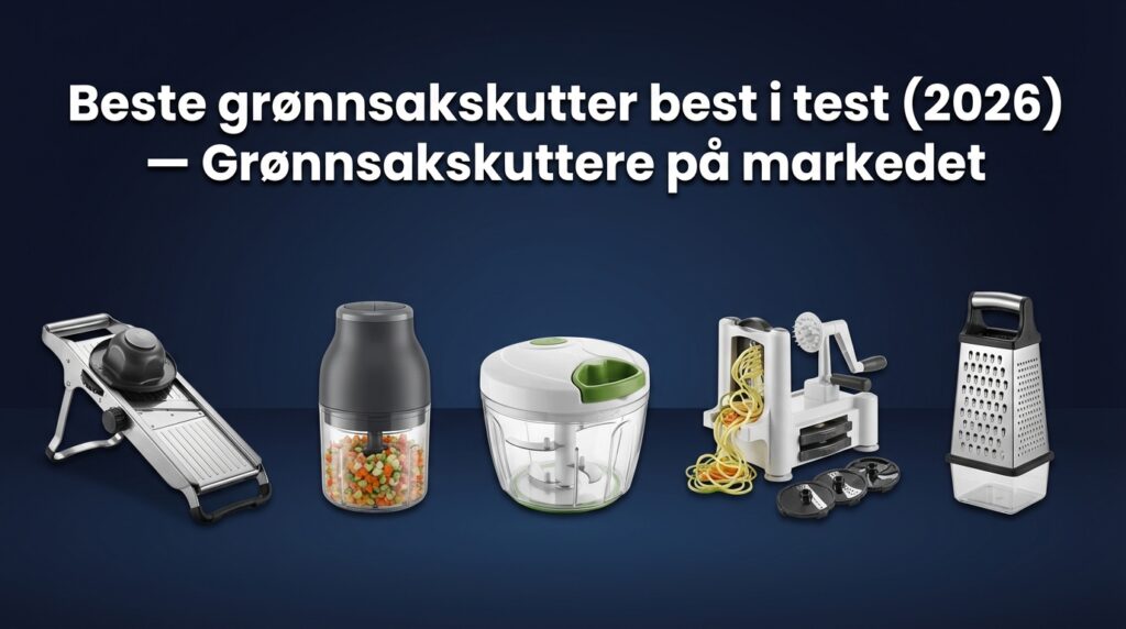 Beste grønnsakskutter best i test (2026) — Grønnsakskuttere på markedet