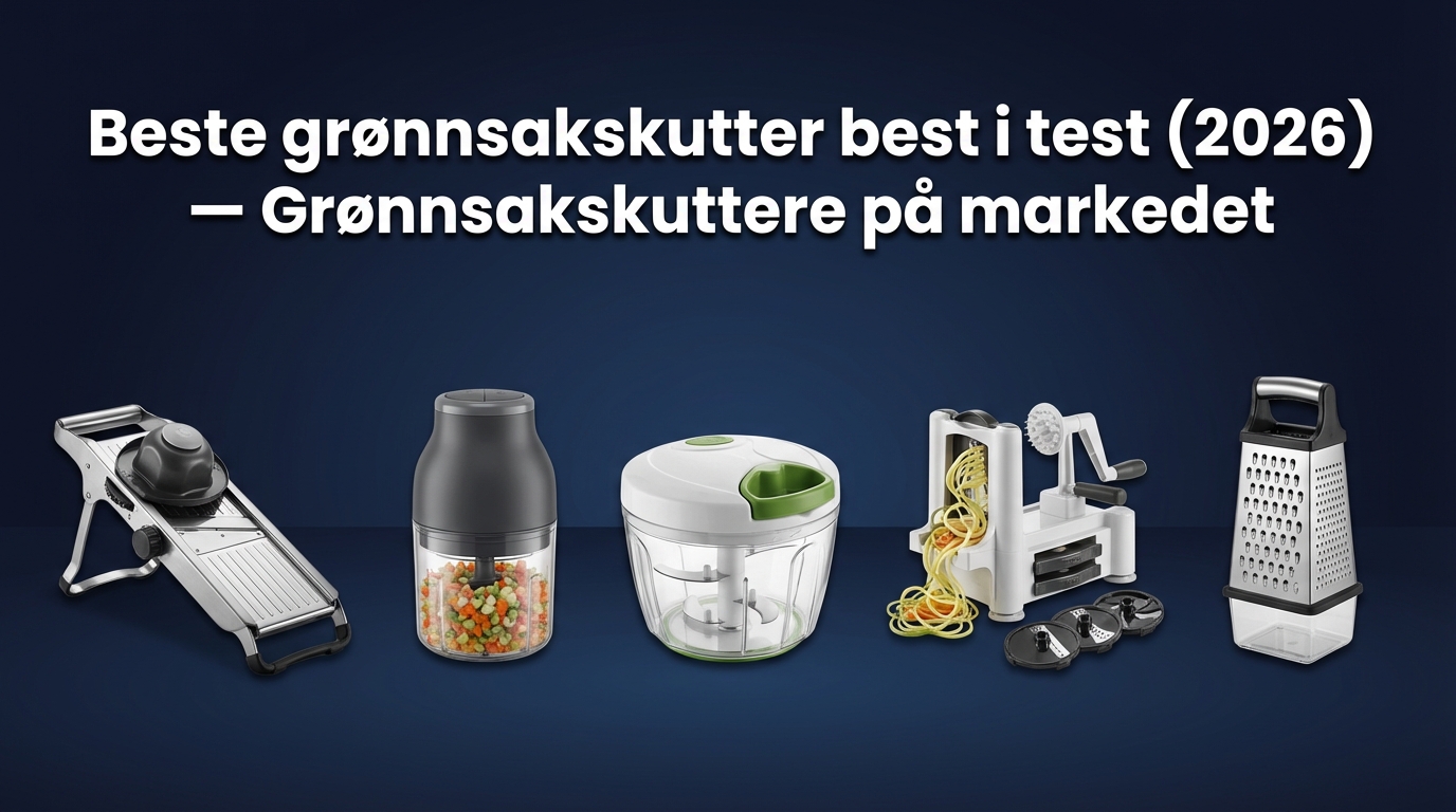 Beste grønnsakskutter best i test (2026) — Grønnsakskuttere på markedet