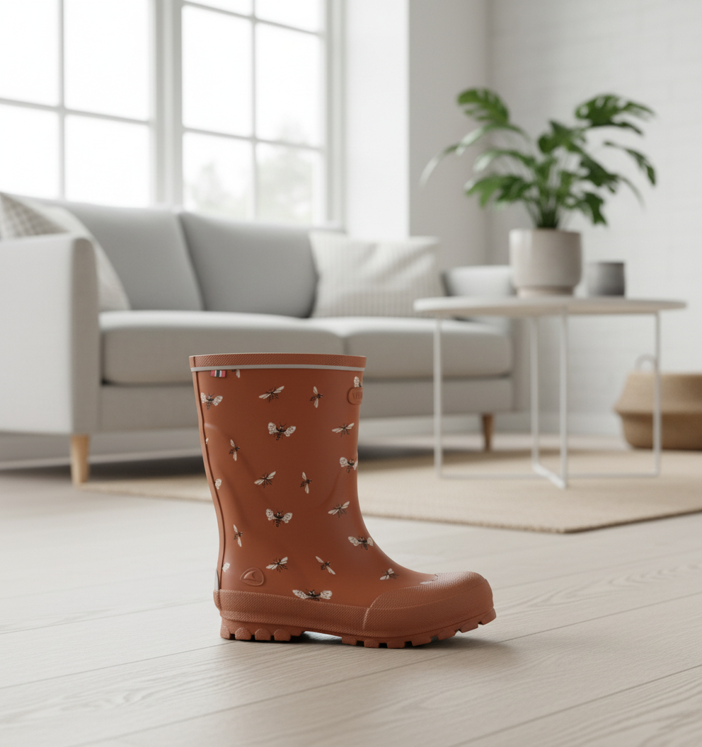 Viking Jolly Print Cognac/white Barn