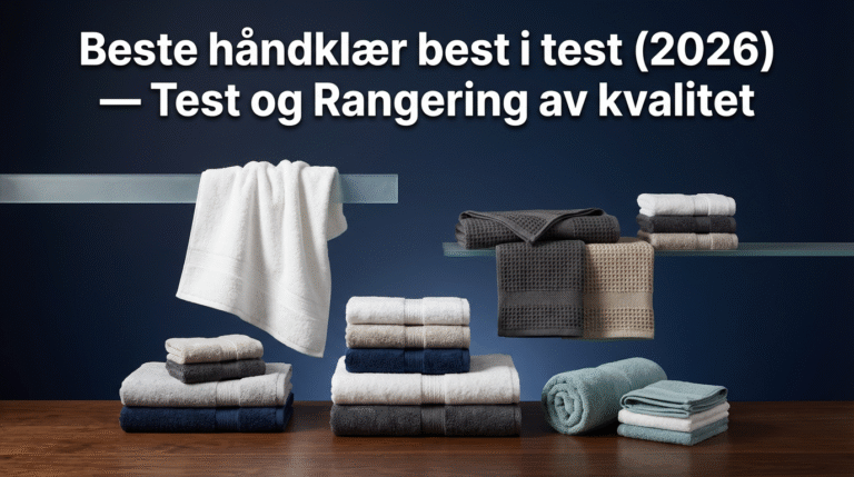 Beste håndklær best i test (2026) — Test og Rangering av kvalitet