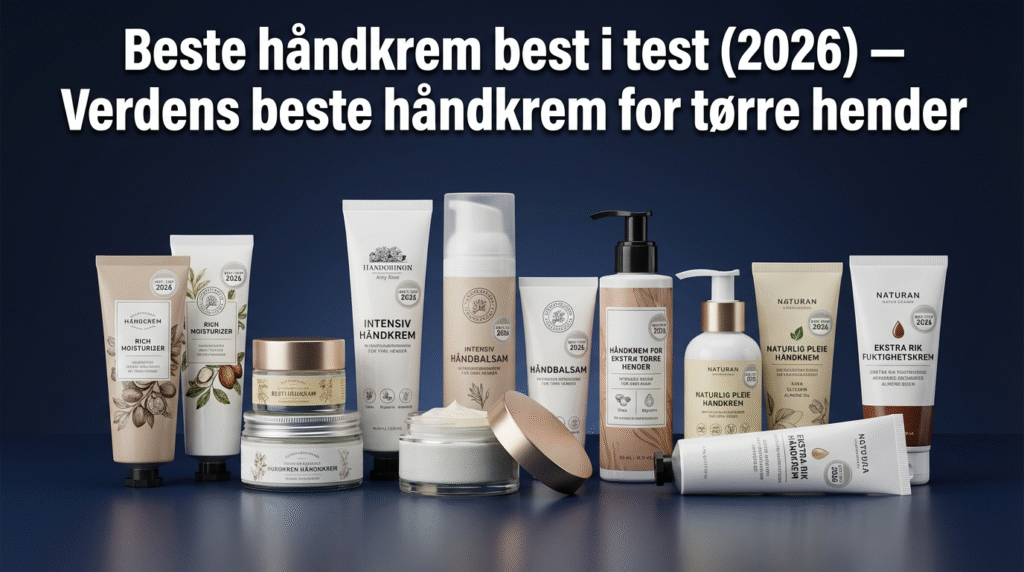 Beste håndkrem best i test (2026) — Verdens beste håndkrem for tørre hender