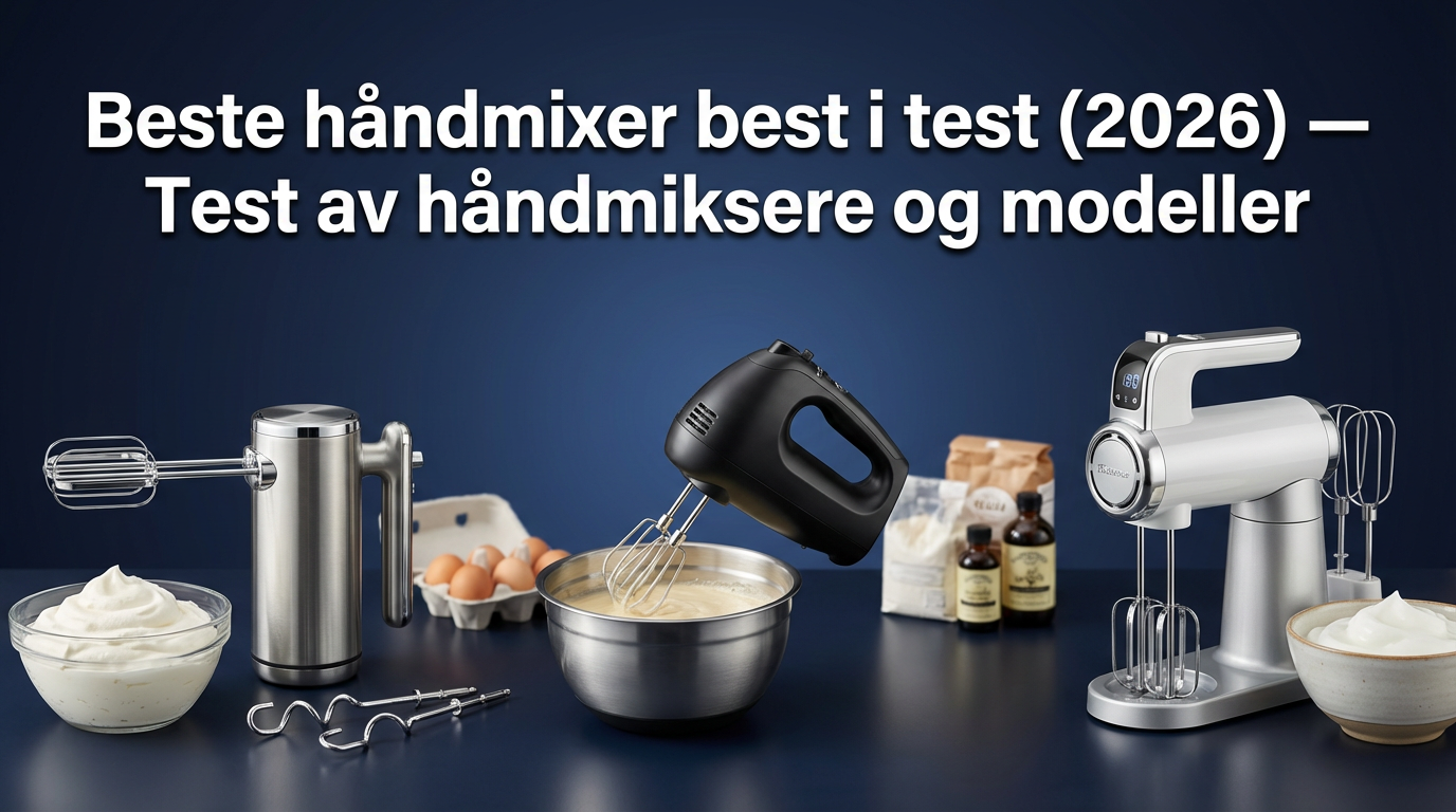 Beste håndmixer best i test (2026) — Test av håndmiksere og modeller