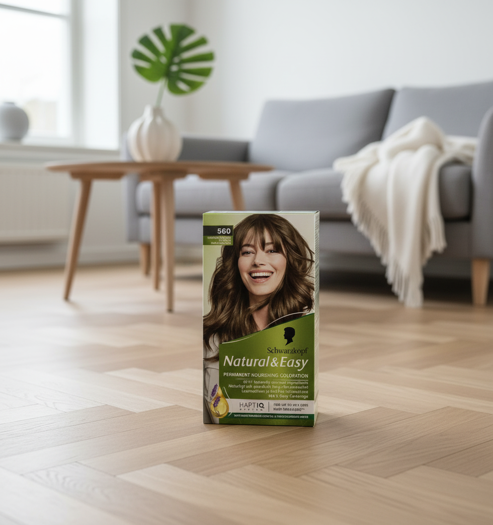 Schwarzkopf Natural & Easy 560 Kashmirbrun